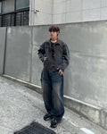 vintage carpenter jacket (charcoal)
