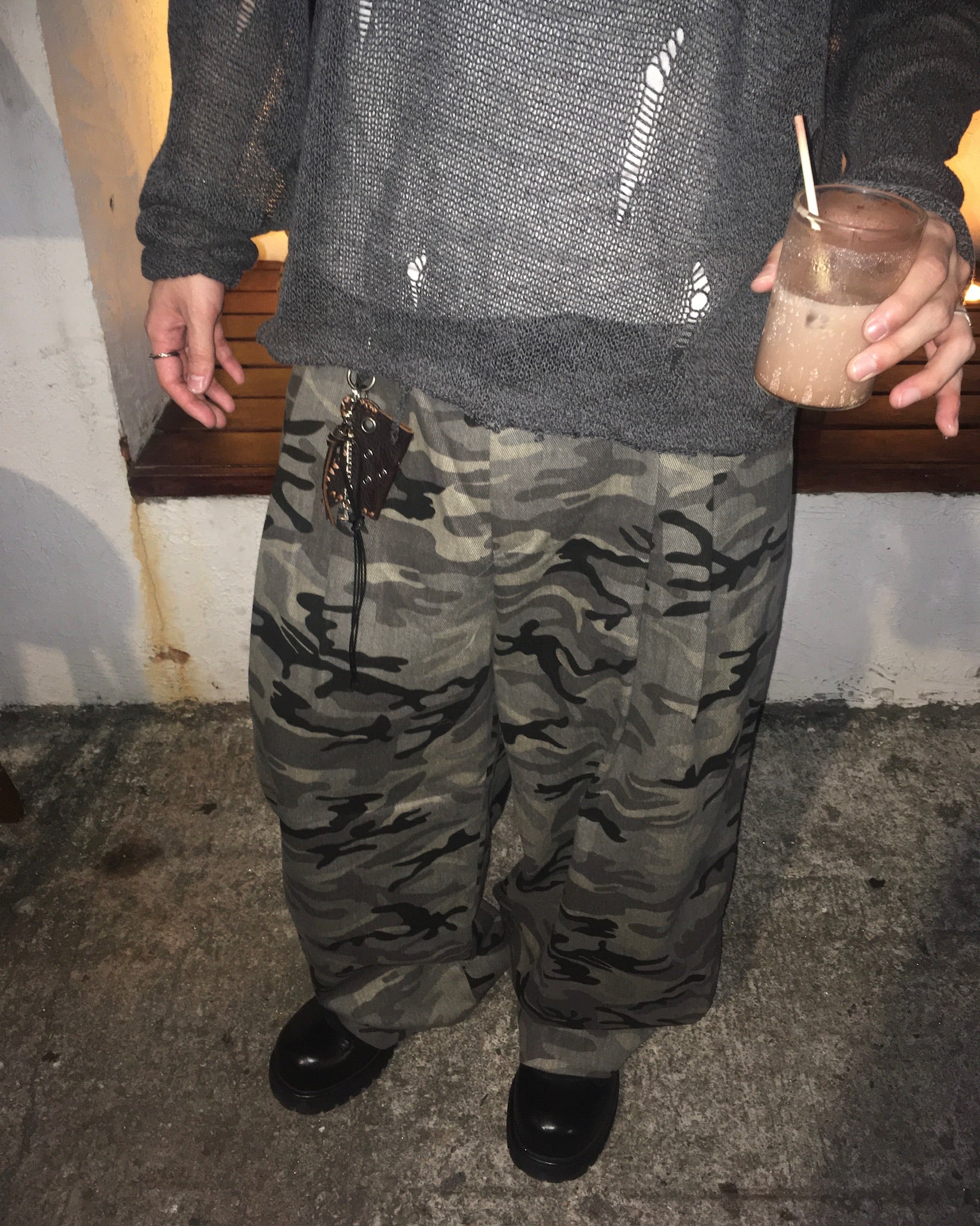 camo baggy pants (men wear)