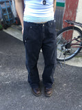 vintage flared pants (charcoal)