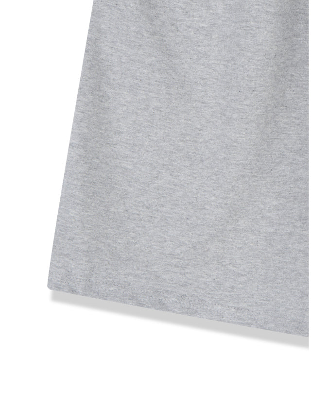 spiral half sweat pants (black)