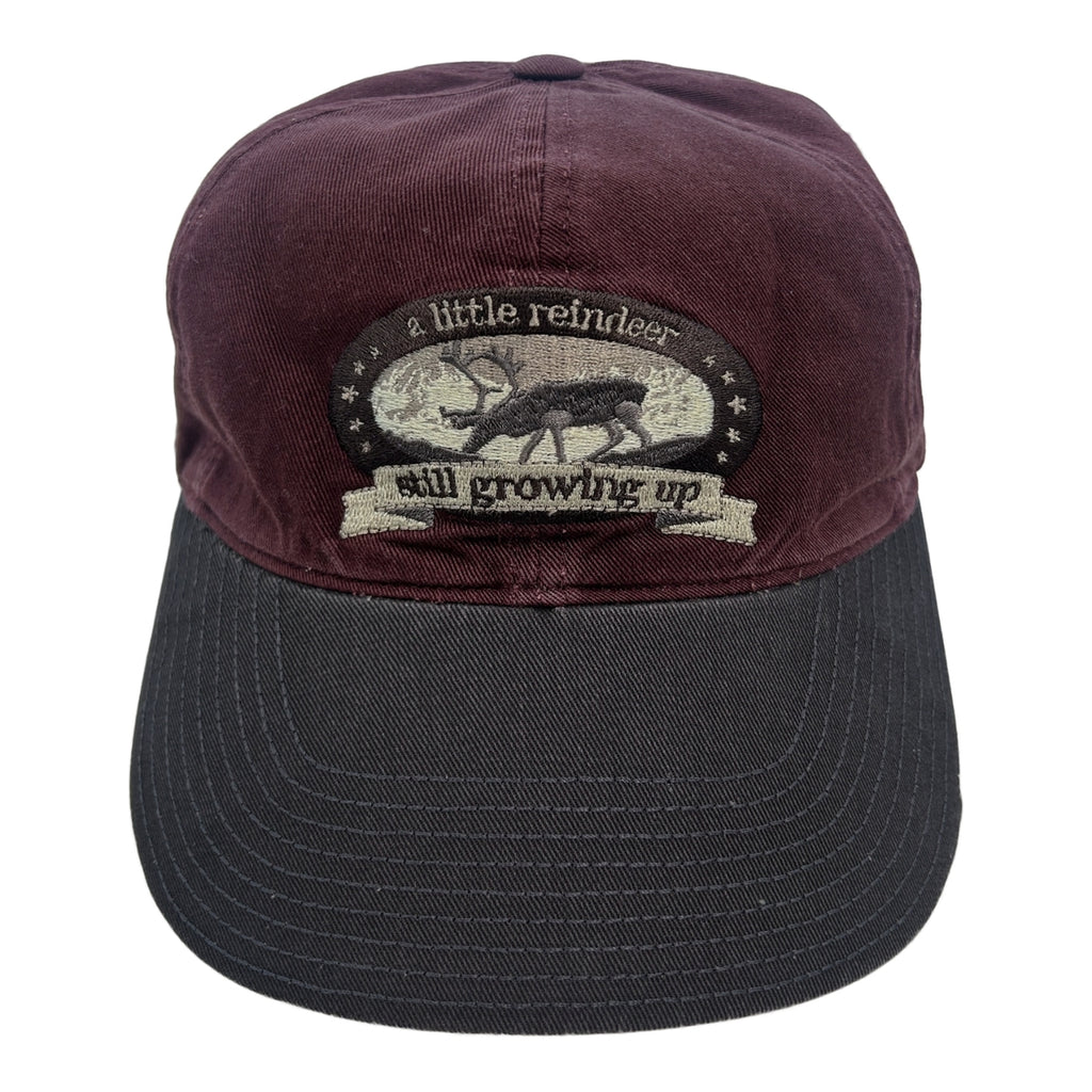 TCM DEER CAP (BURGUNDY)
