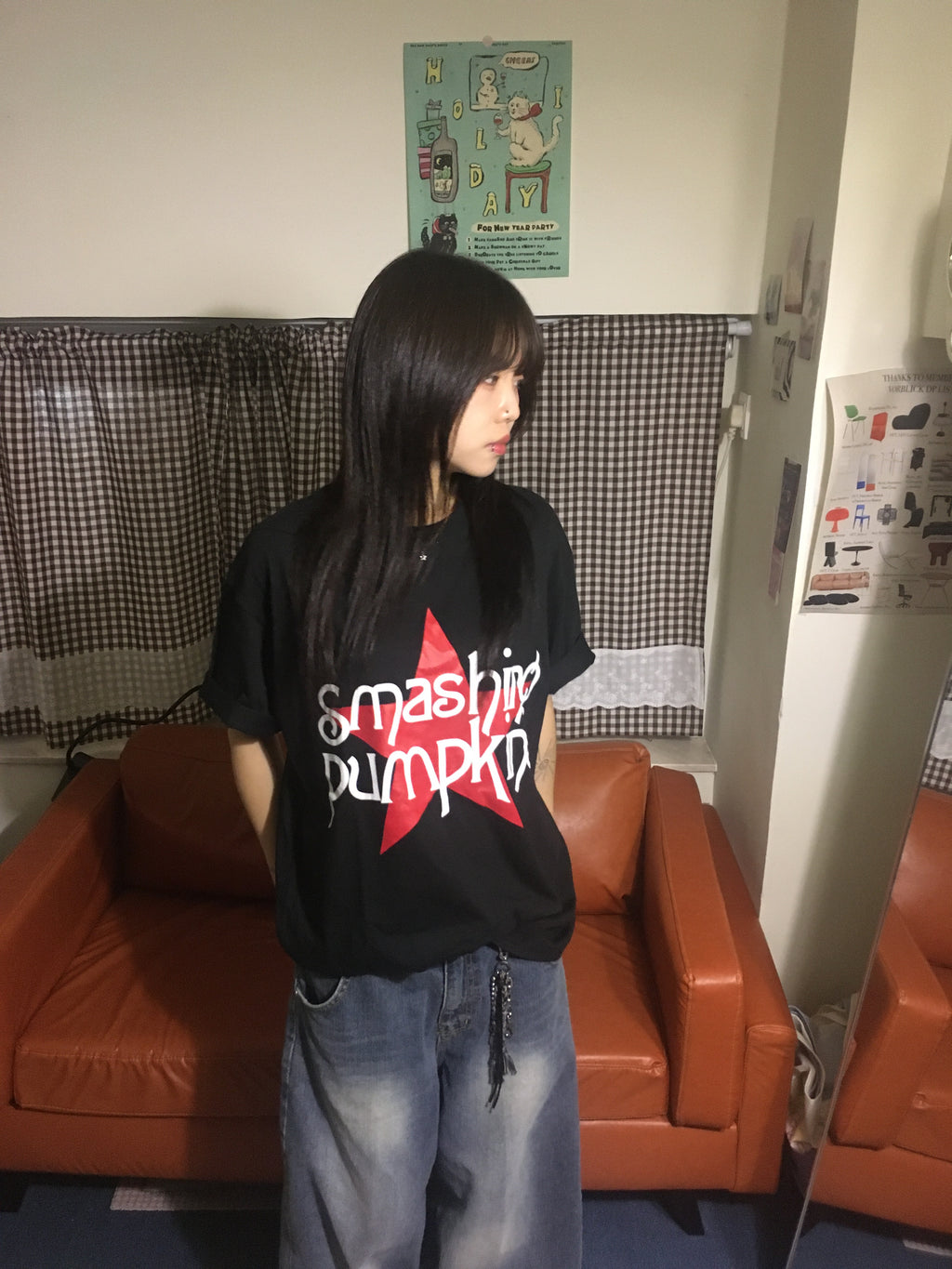 (in stock) smashing star tee (2 color)