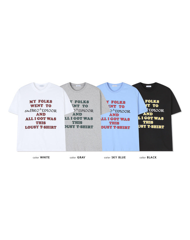 vintage lousy tee (sky blue)