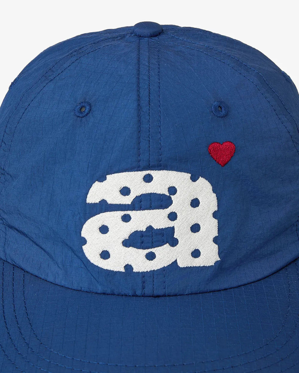 AEAE DOT SMALL LETTER NYLON CAP (BLUE)