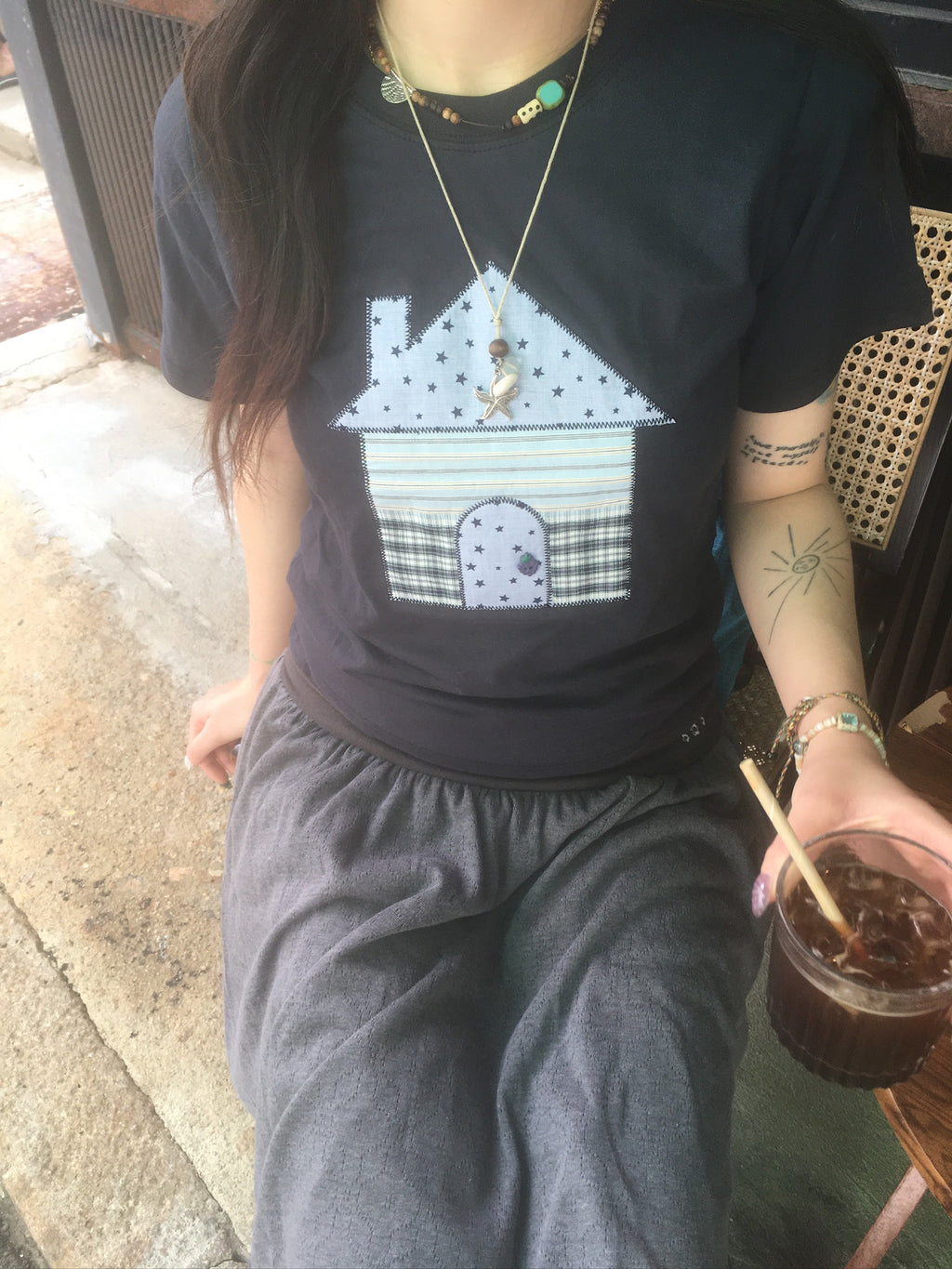 house tee (navy)