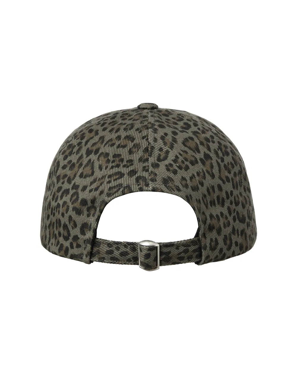 AEAE WEB LOGO LEOPARD CAP (KHAKI)