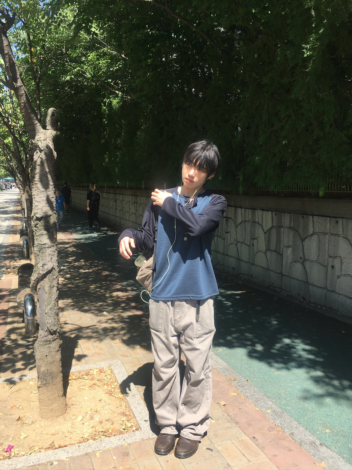 (★best) fatigue washed pants (brown)