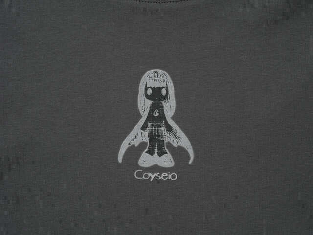 ✪【𝘱𝘳𝘦-𝘰𝘳𝘥𝘦𝘳】coyseio lengna character longsleeves (charcoal)