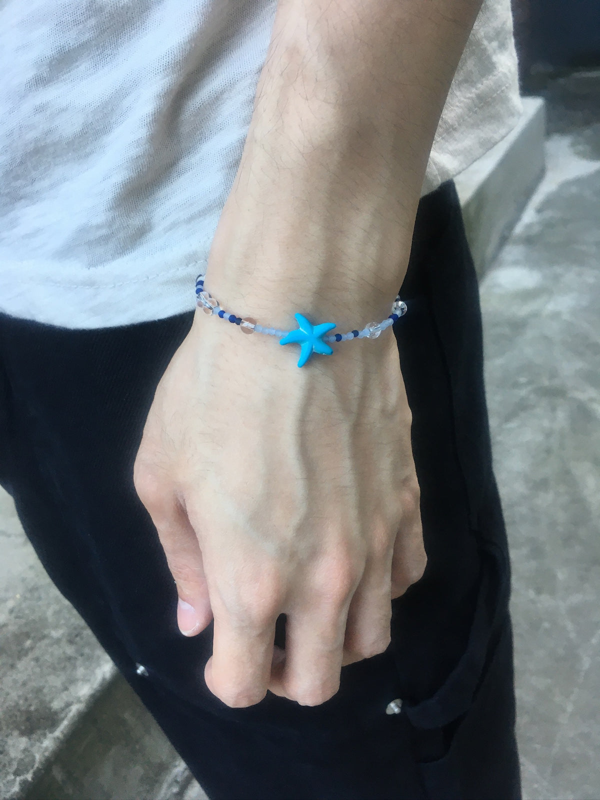 star beaded bracelet (gift)