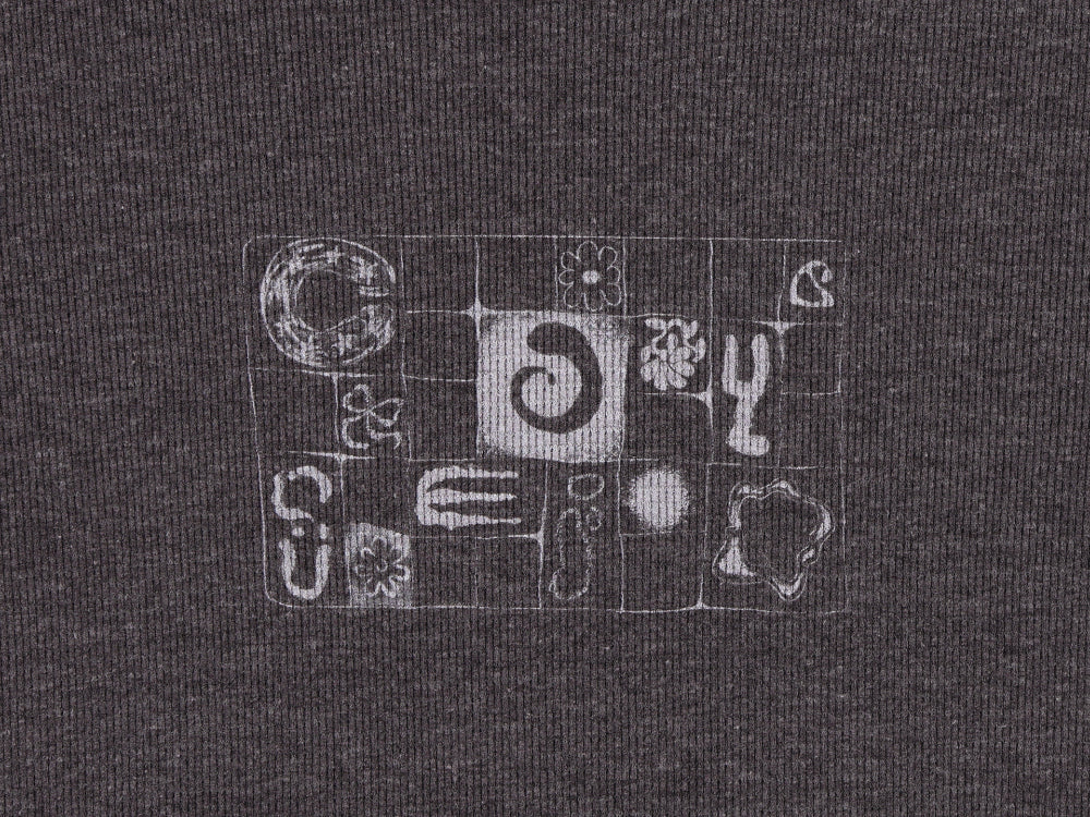 ✪【𝘱𝘳𝘦-𝘰𝘳𝘥𝘦𝘳】coyseio coy waffle t-shirt (2 color)