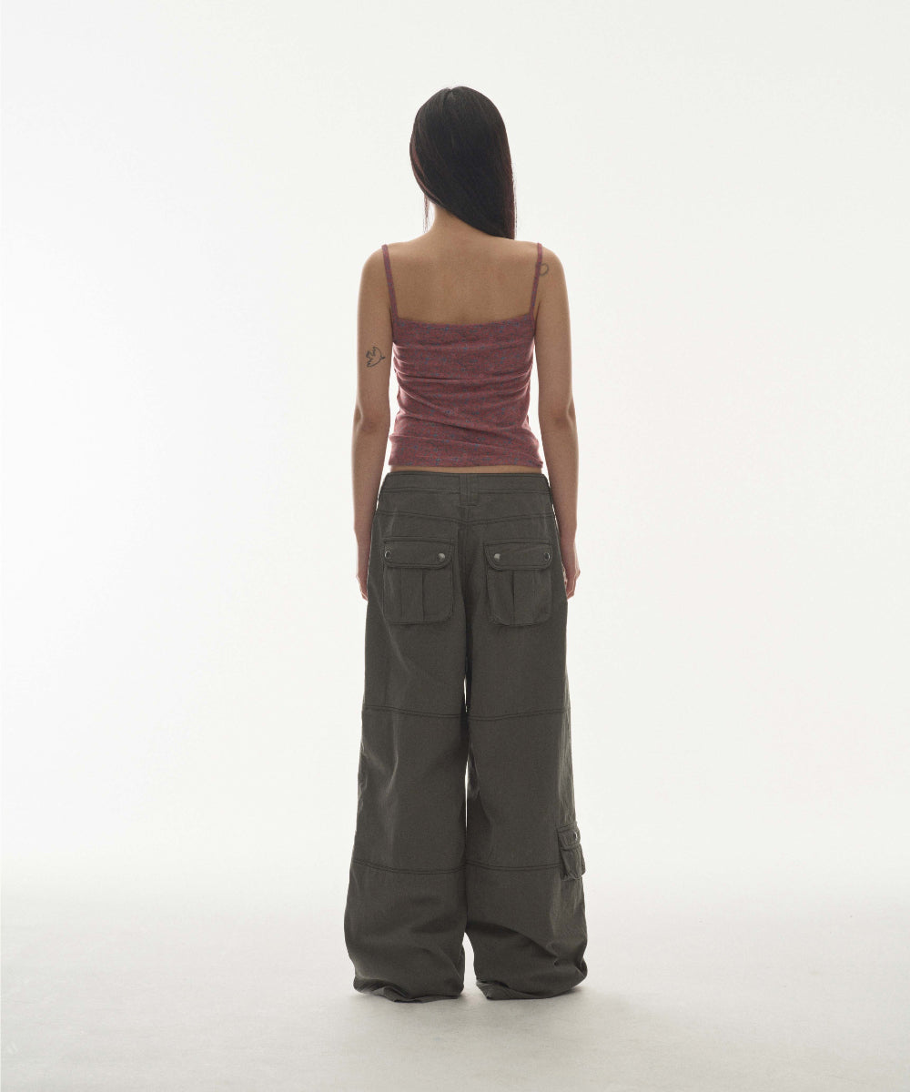 ✪【𝘱𝘳𝘦-𝘰𝘳𝘥𝘦𝘳】coyseio snap work pants (2 color)