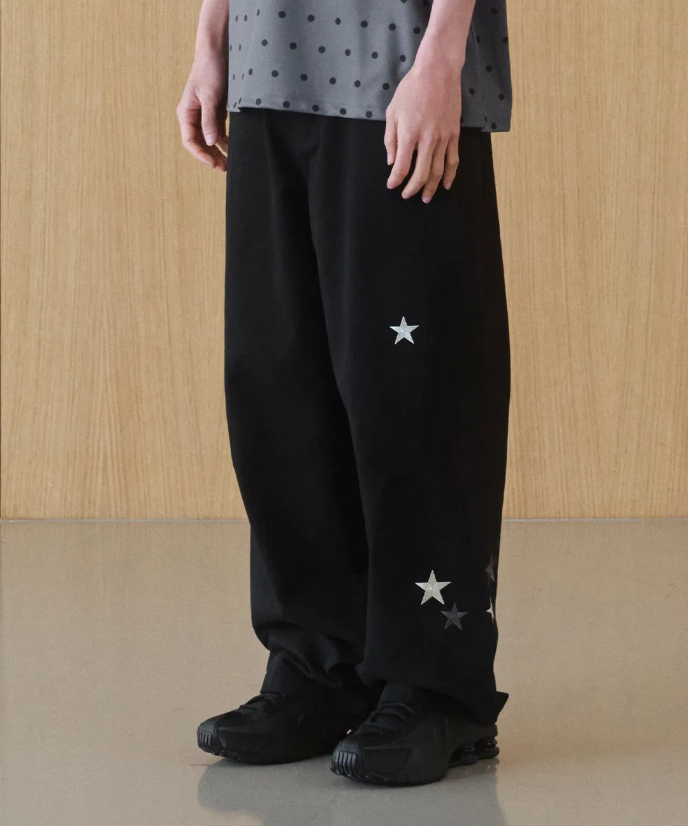 BAUF STAR SYMBOL PANTS (BLACK)