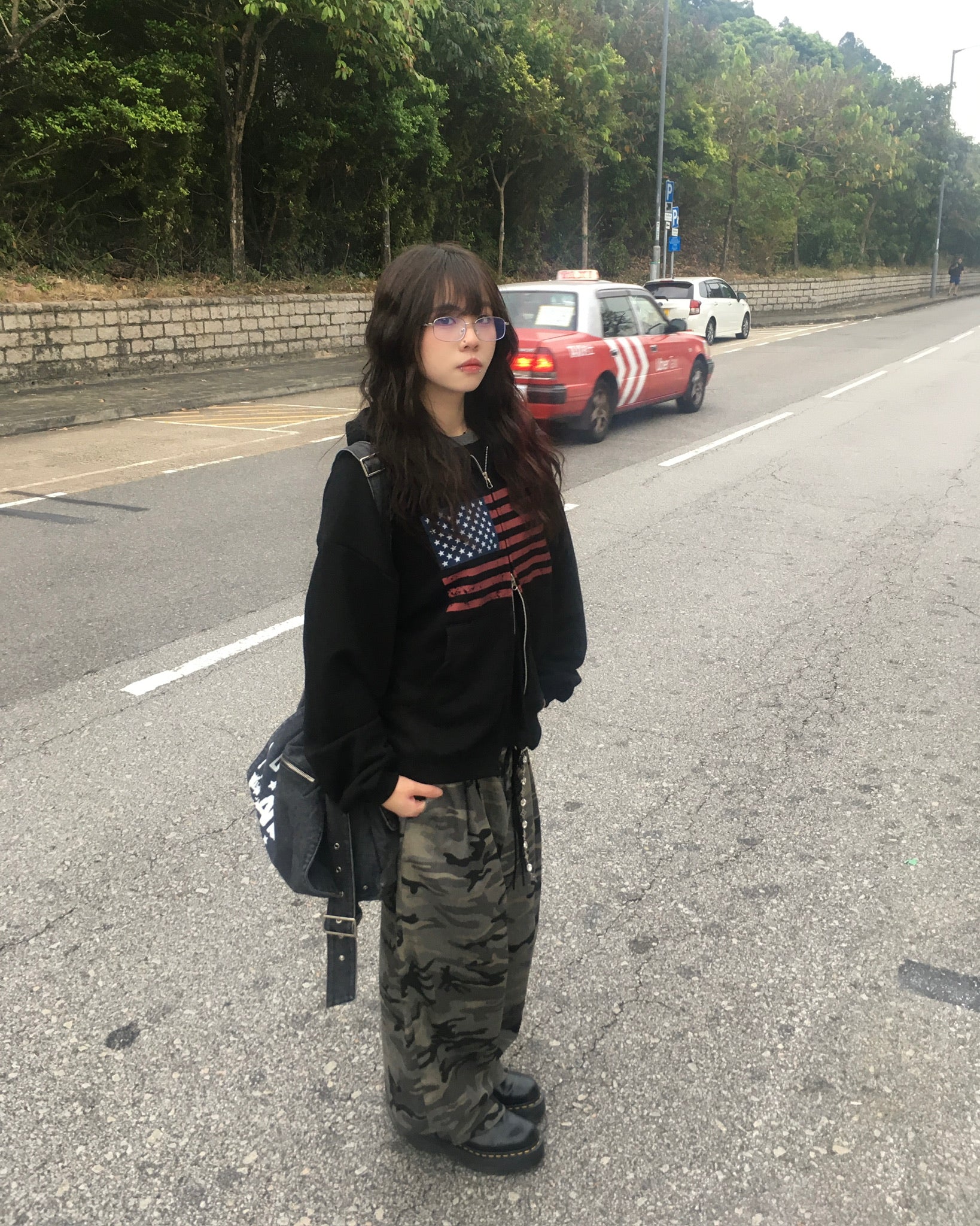 camo baggy pants (women wear)