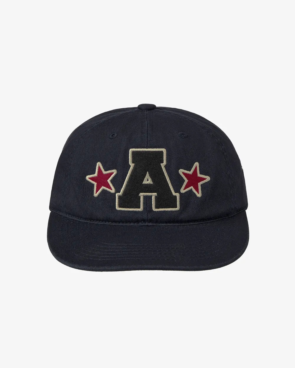 AEAE WASHED CAPITAL LOGO CAP (NAVY)