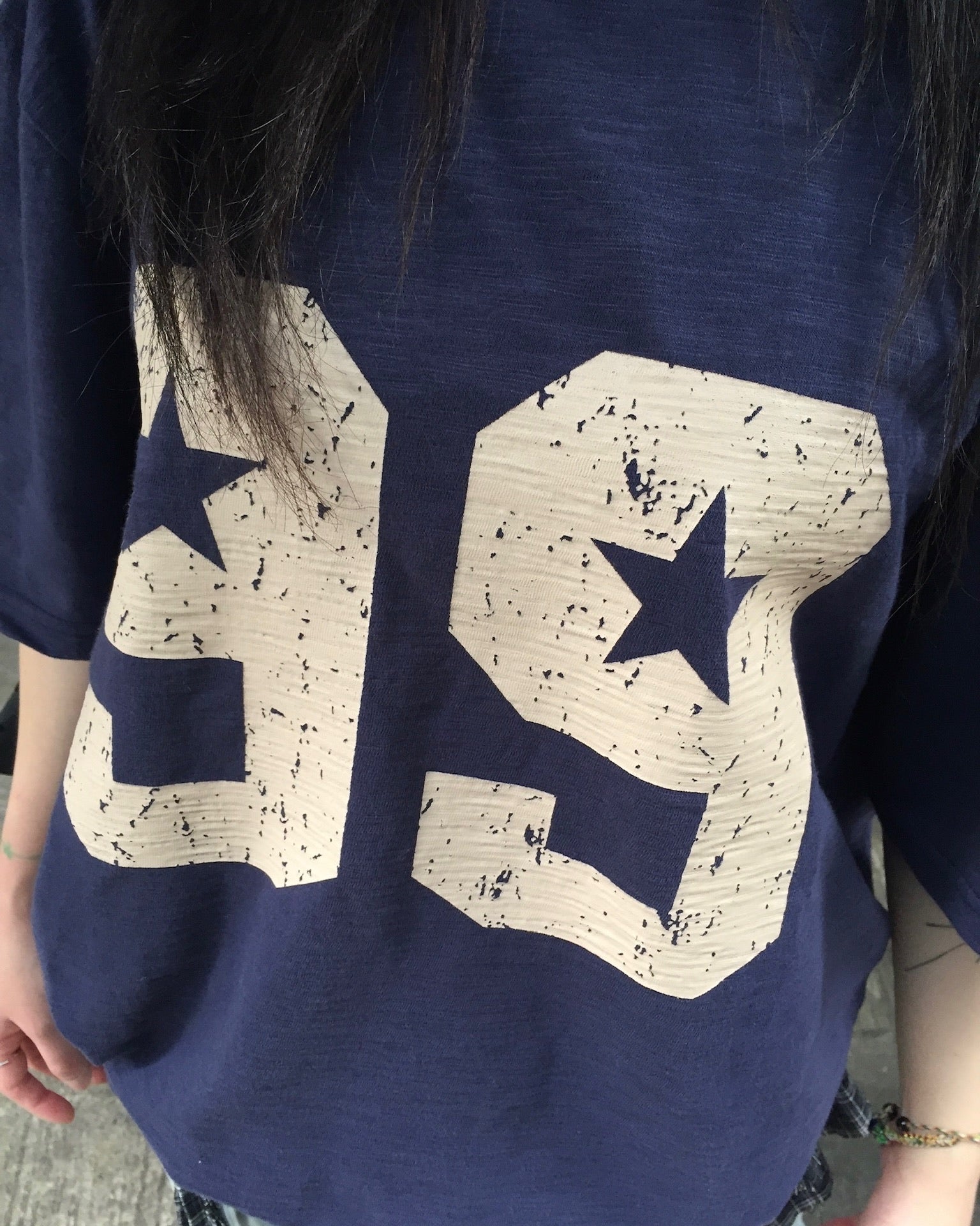 99 painted tee (navy)