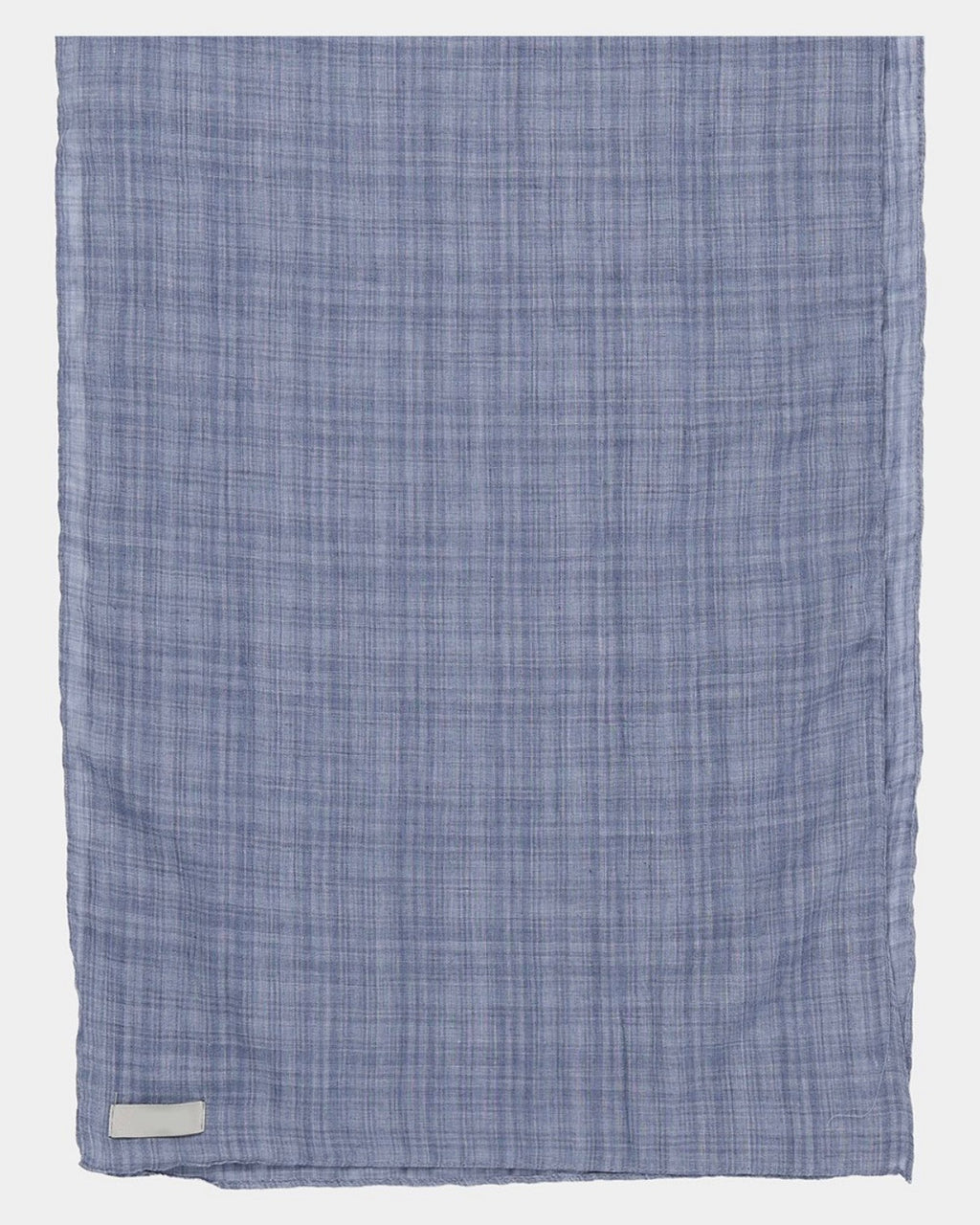 mist check scarf (charcoal)