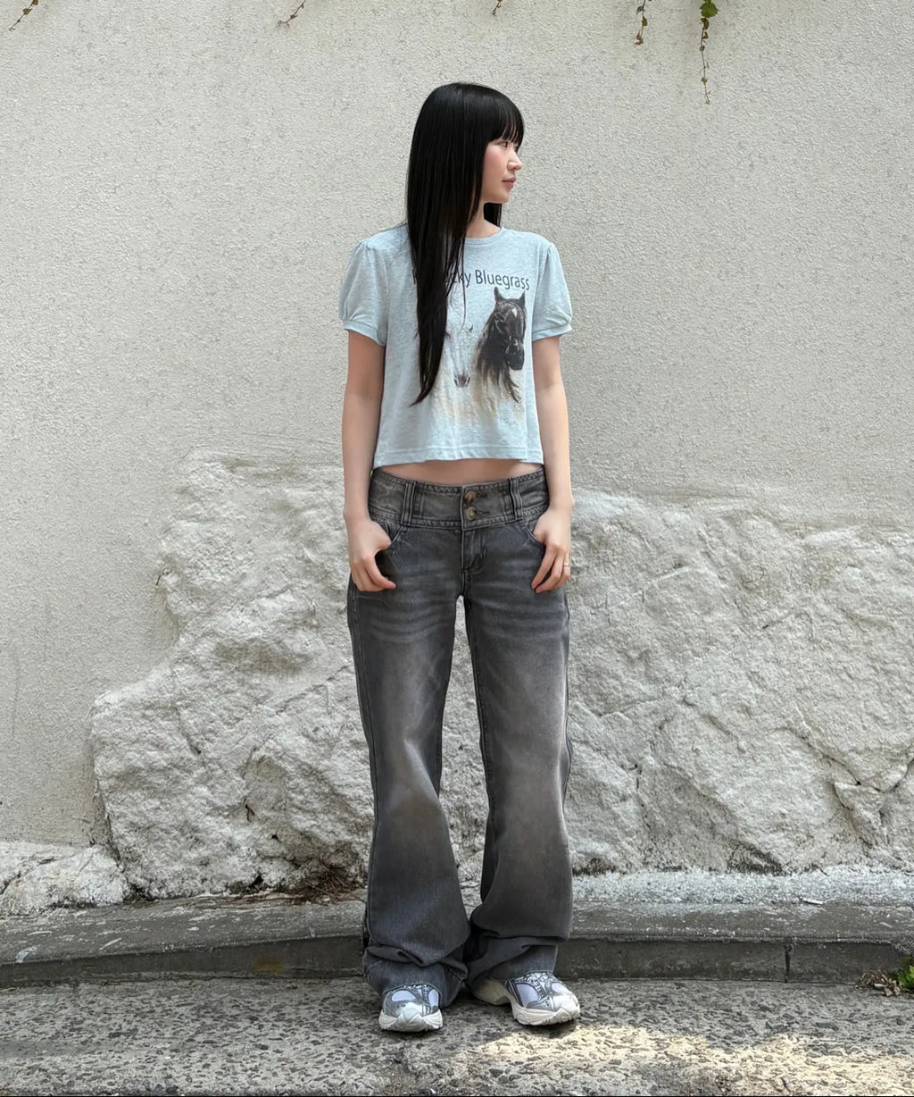 【𝘱𝘳𝘦-𝘰𝘳𝘥𝘦𝘳】SCULPTOR Kentucky Stud Baby Tee Beige