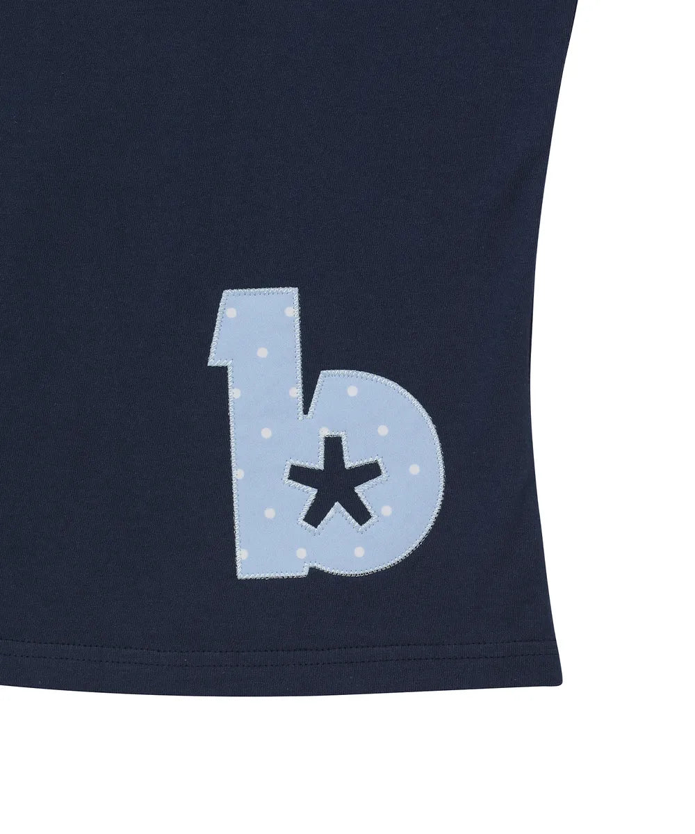 BAUF ANGEL WING SLIM FIT T-SHIRT (NAVY)