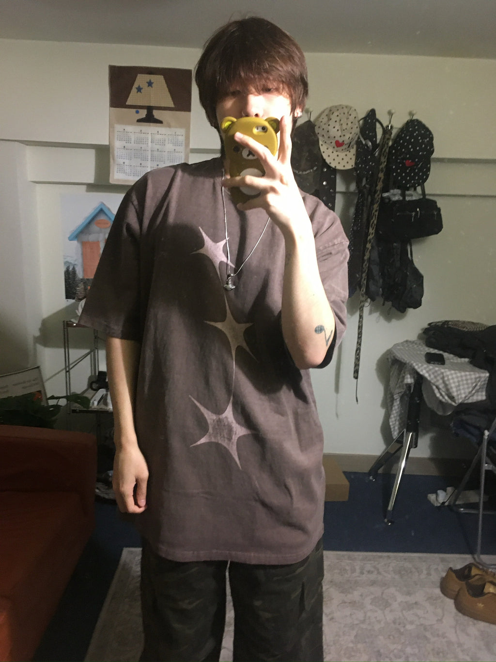 (in stock) triple star tee (2 color)