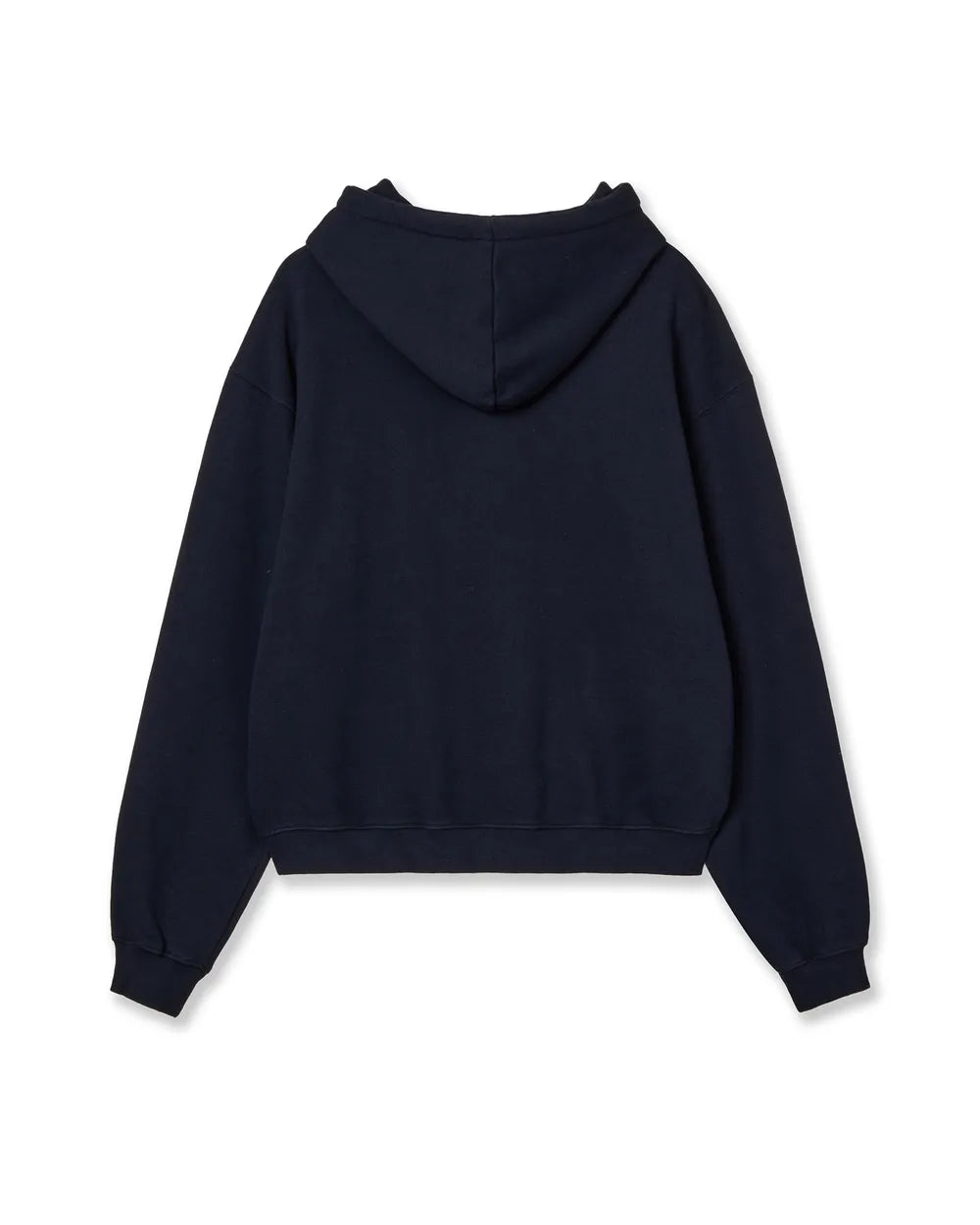 AEAE WEB LOGO LOOSED HOODIE (NAVY)