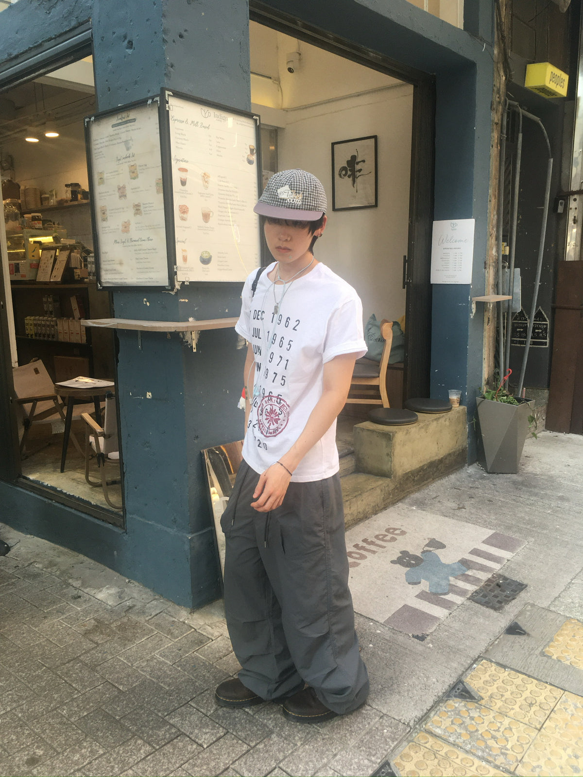 fatigue nylon pants (charcoal)