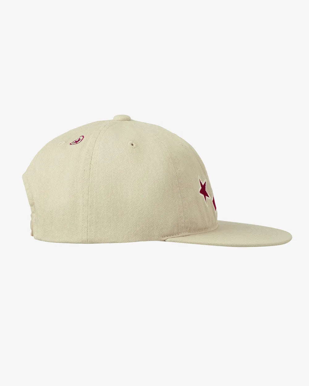 AEAE WASHED CAPITAL LOGO CAP (ECRU)