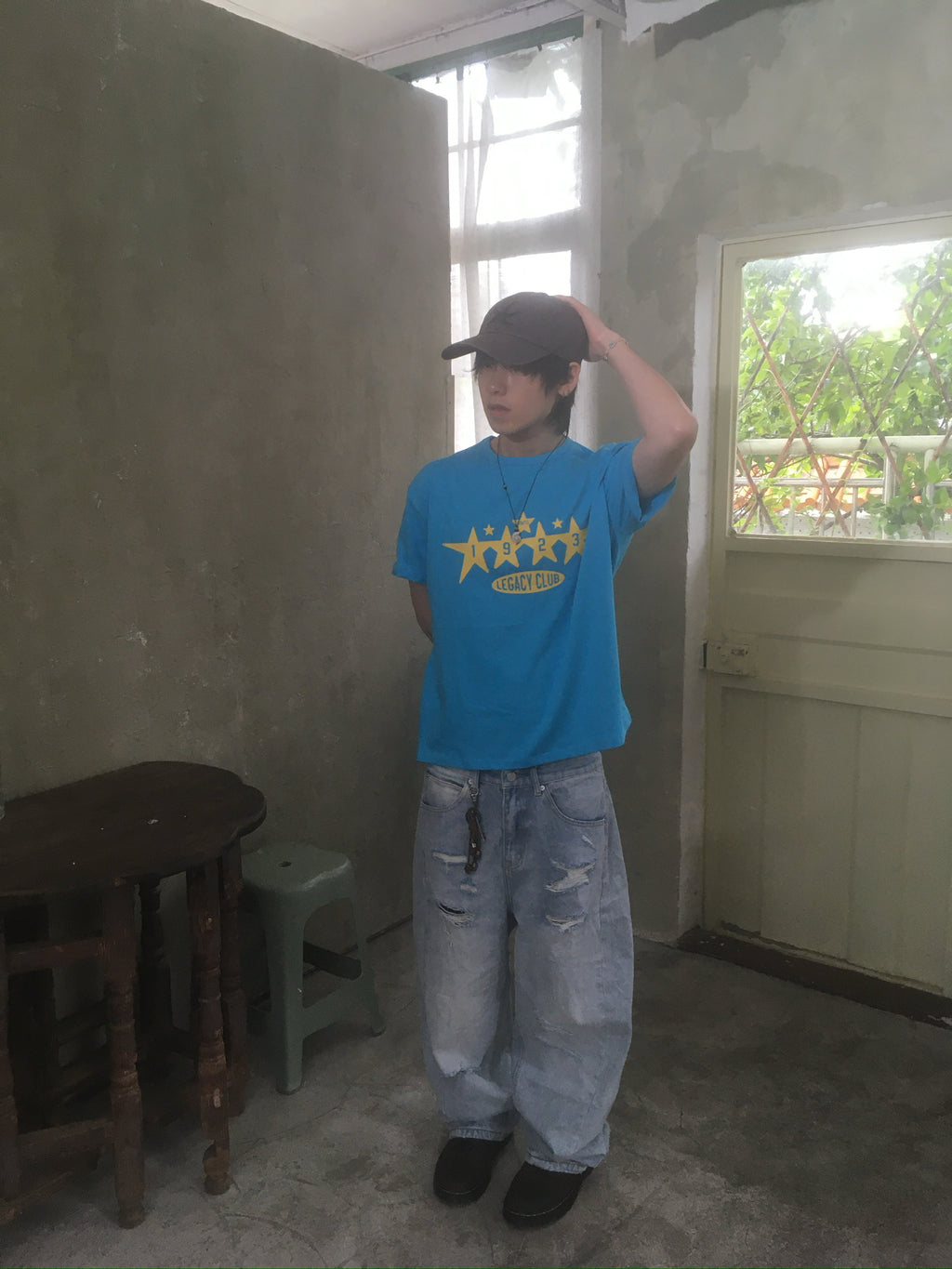 1923 star tee (ocean)