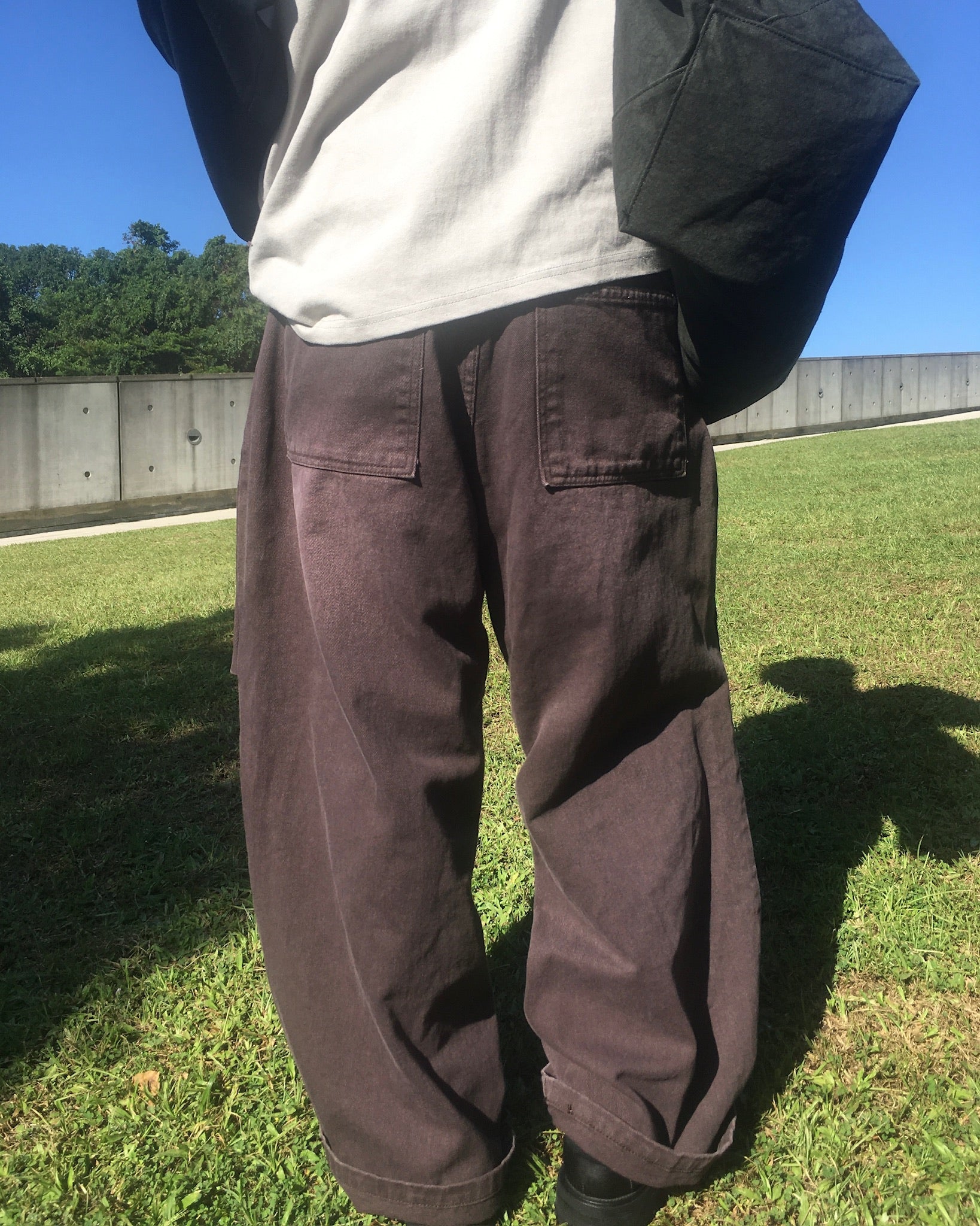 star rivet washed jeans (men)