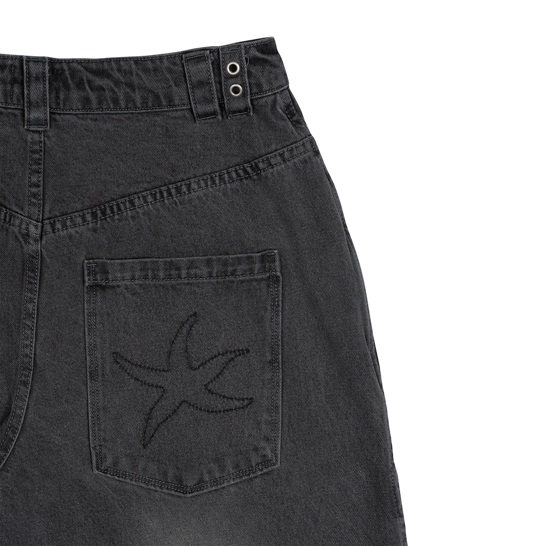 TCM STARFISH DENIM PANTS (GREY)