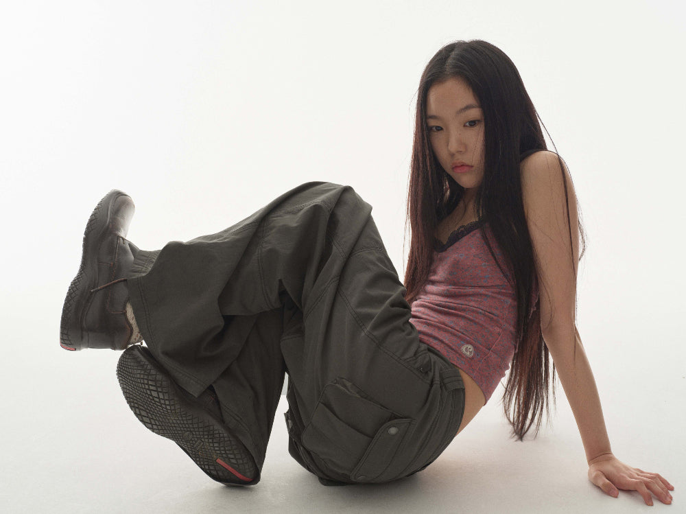 ✪【𝘱𝘳𝘦-𝘰𝘳𝘥𝘦𝘳】coyseio snap work pants (2 color)