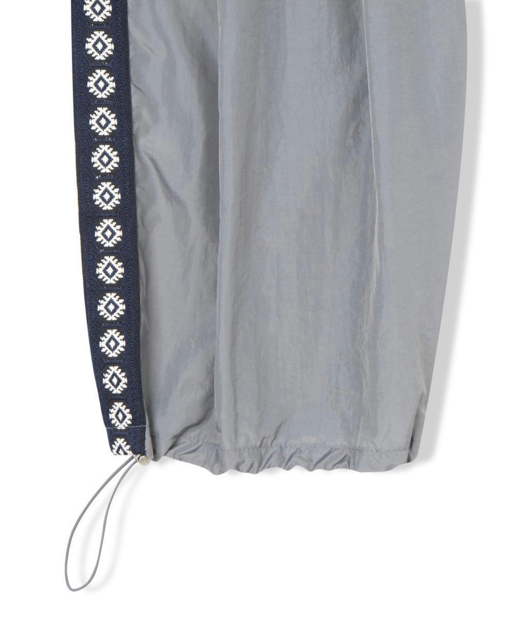 side sun nylon pants (grey)