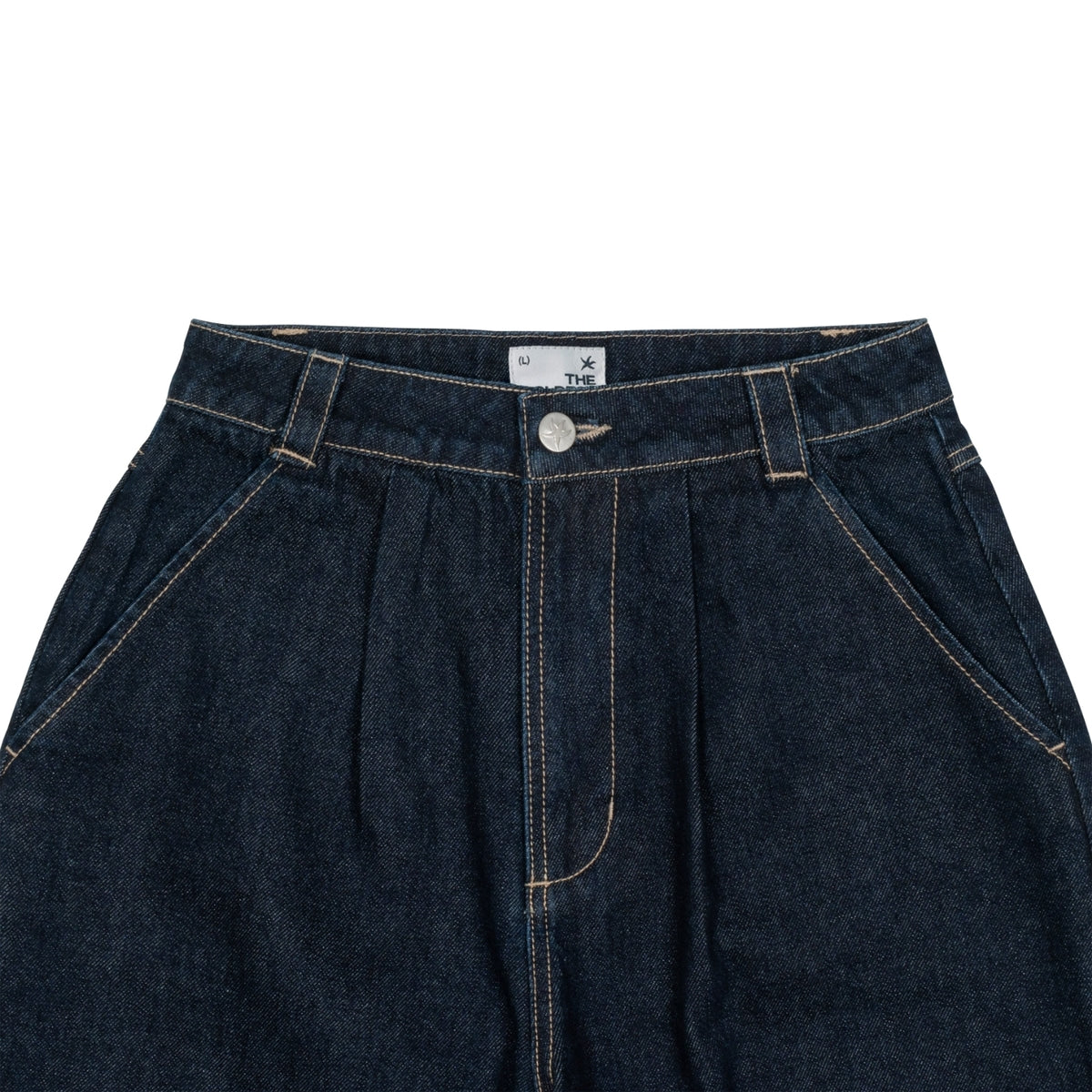 TCM STARFISH DENIM HALF PANTS (BLUE)