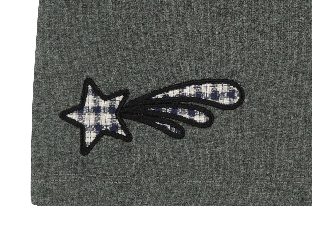 ✪【𝘱𝘳𝘦-𝘰𝘳𝘥𝘦𝘳】coyseio triple star ringer tee (2 color)