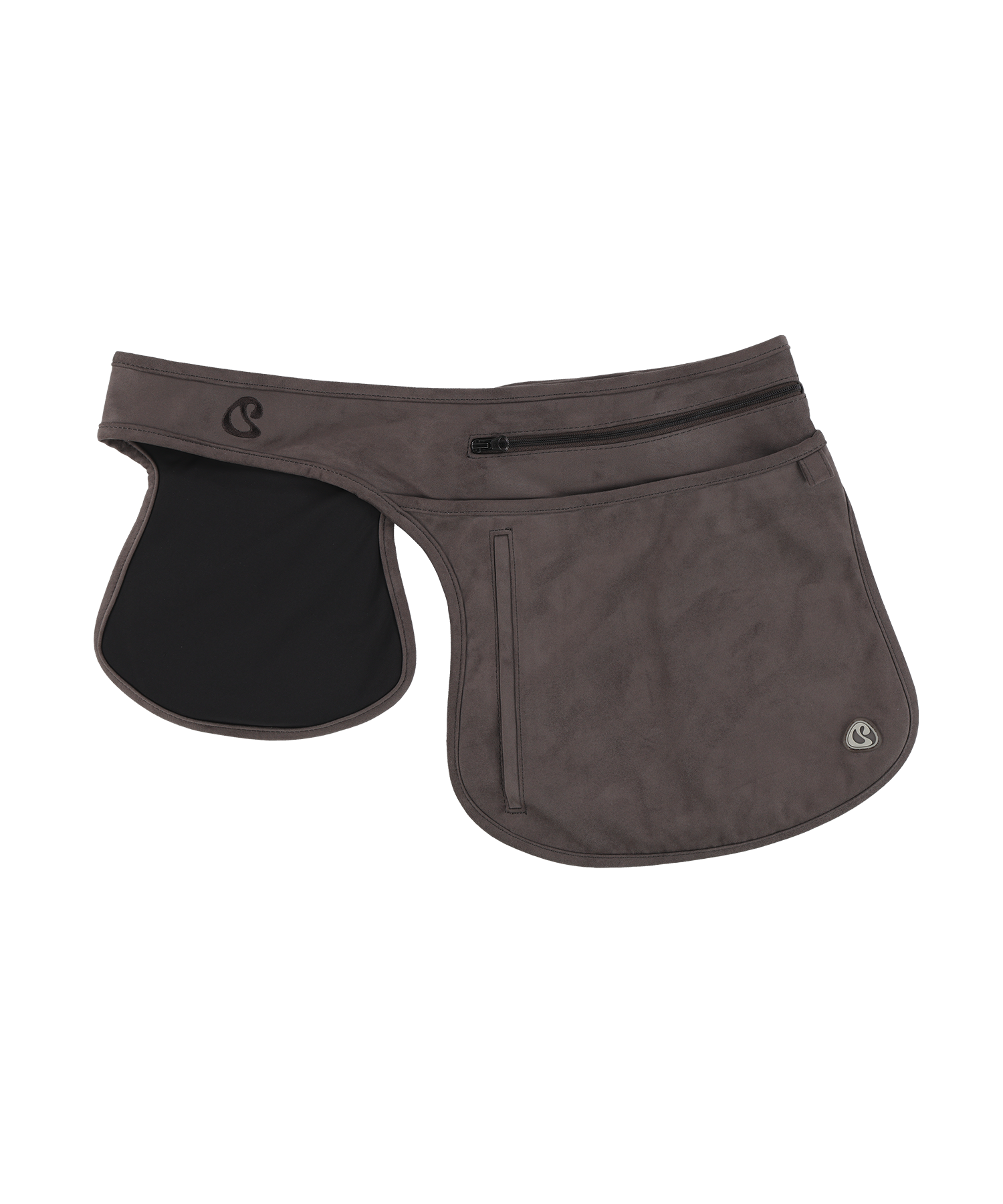 ✪【𝘱𝘳𝘦-𝘰𝘳𝘥𝘦𝘳】coyseio suede belt bag (2 color)