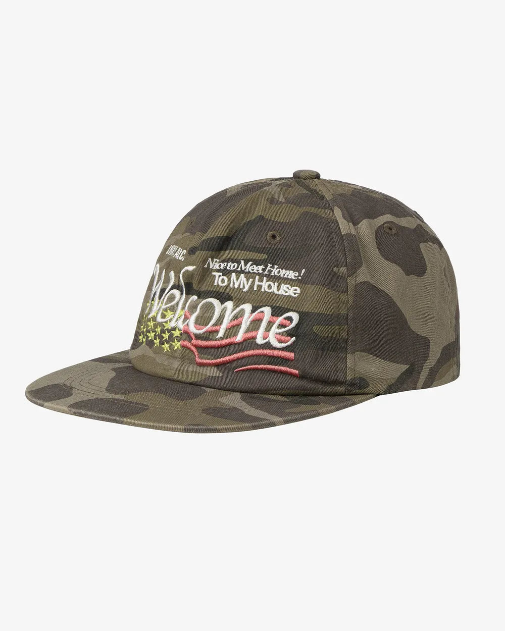 AEAE WELCOME WASHED CAP (CAMO)