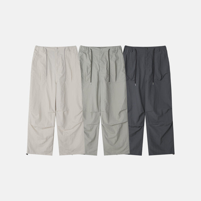 fatigue nylon pants (charcoal)