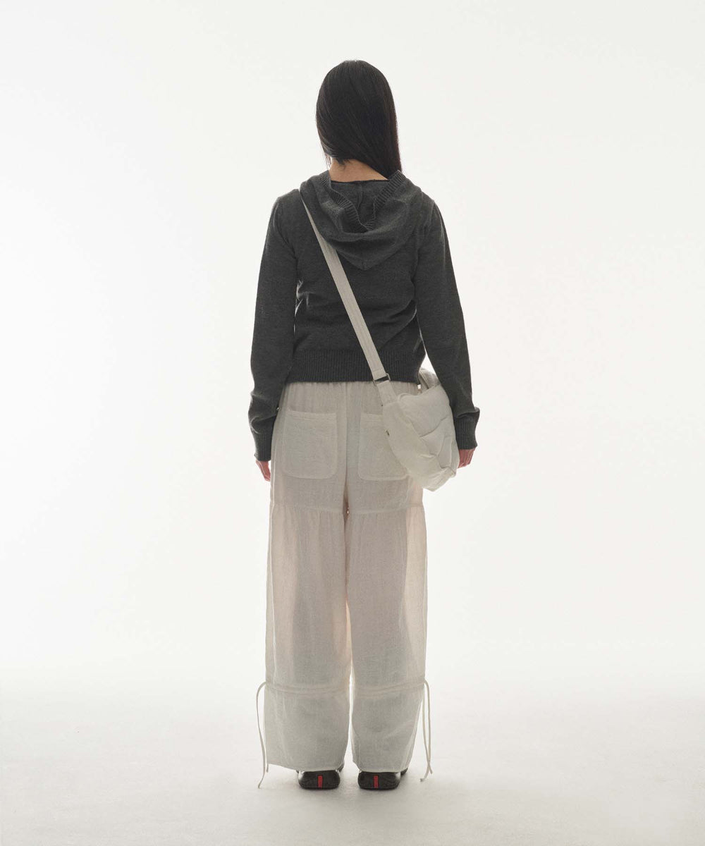 ✪【𝘱𝘳𝘦-𝘰𝘳𝘥𝘦𝘳】coyseio shirring rough pants (2 color)