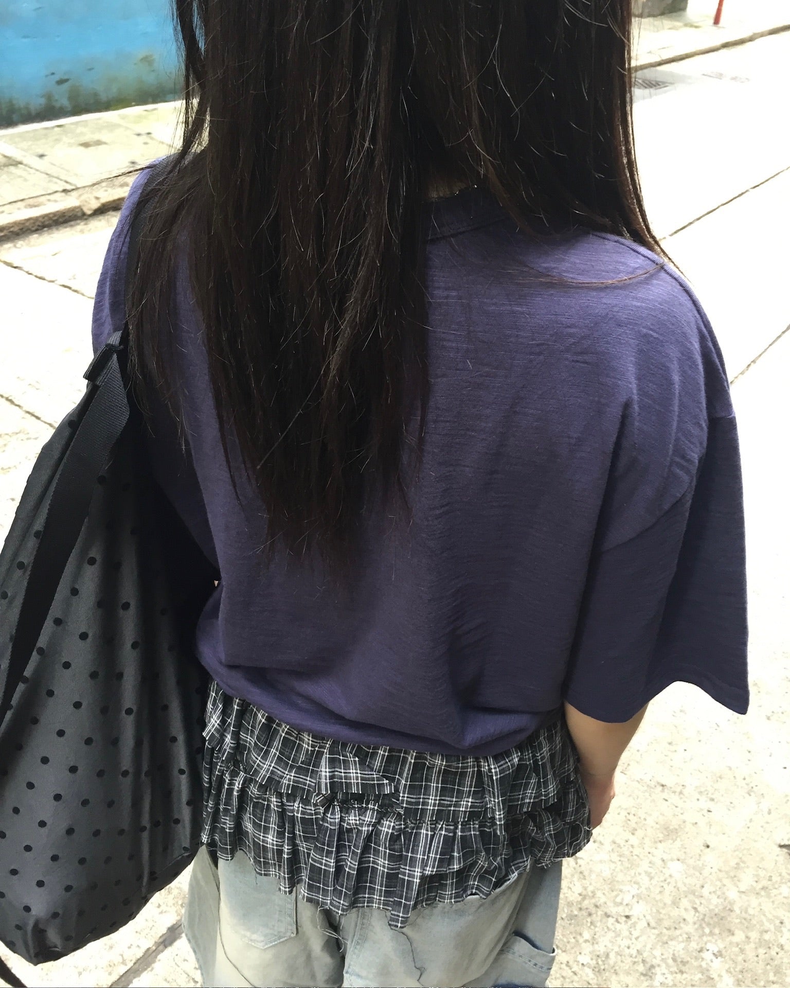 99 painted tee (navy)