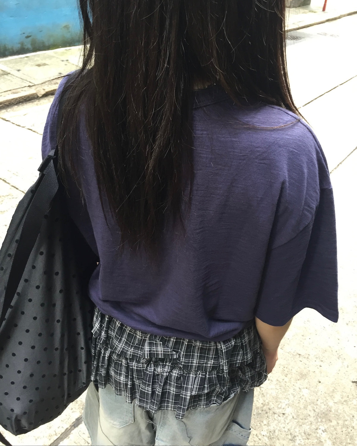 99 painted tee (navy)