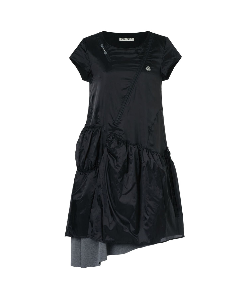 ✪【𝘱𝘳𝘦-𝘰𝘳𝘥𝘦𝘳】coyseio puff shirring one piece (2 color)