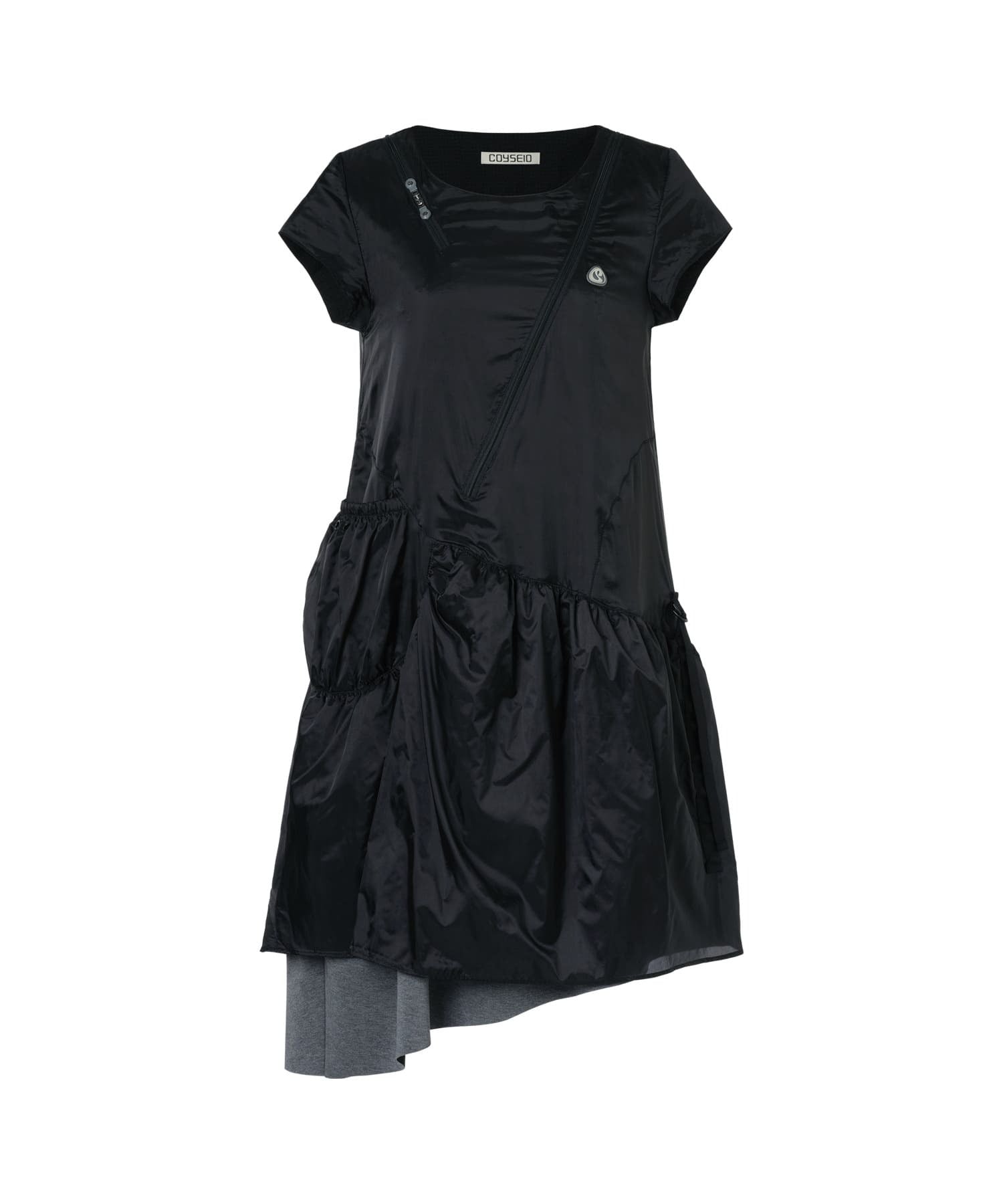 ✪【𝘱𝘳𝘦-𝘰𝘳𝘥𝘦𝘳】coyseio puff shirring one piece (2 color)