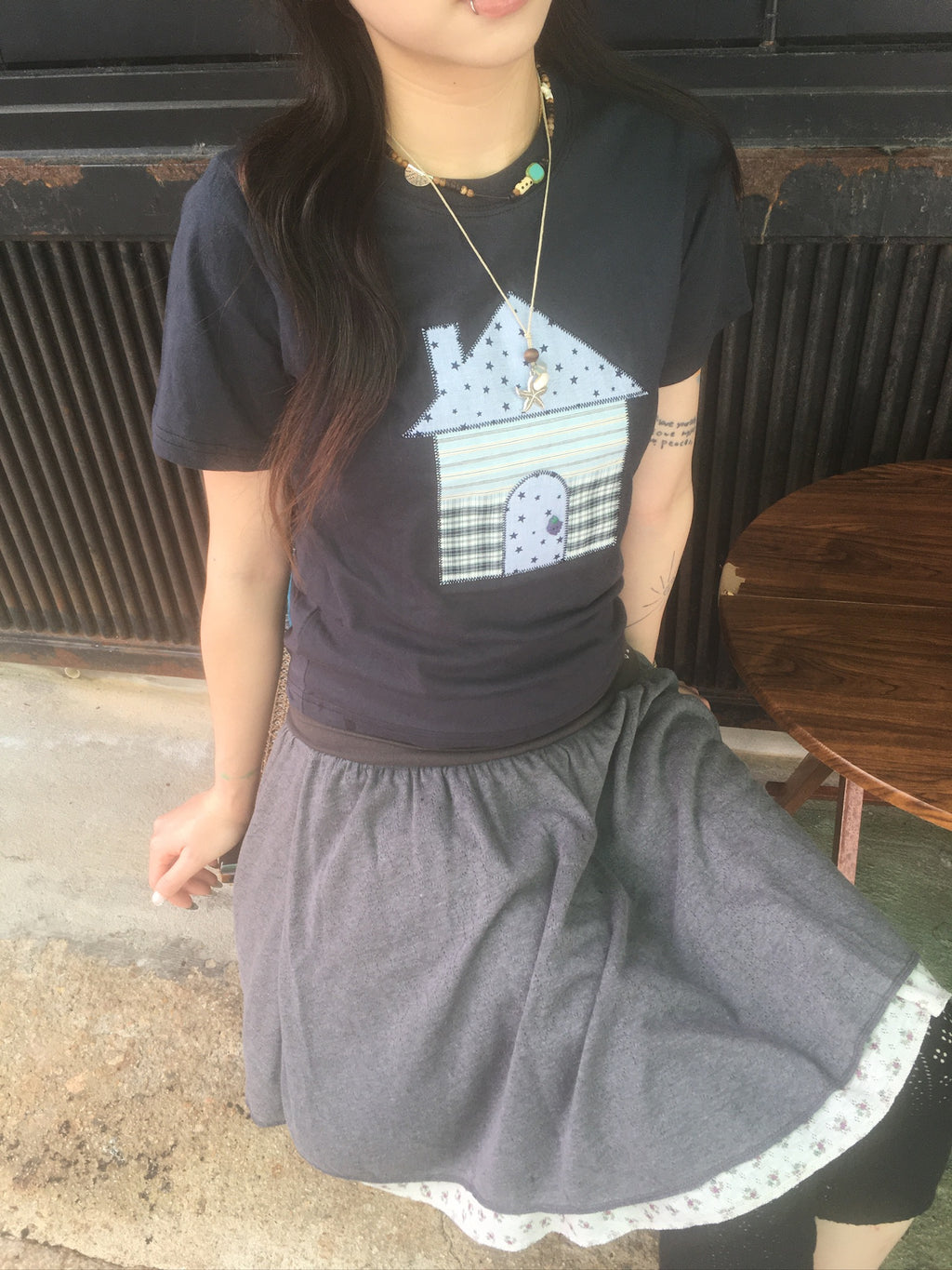 house tee (navy)