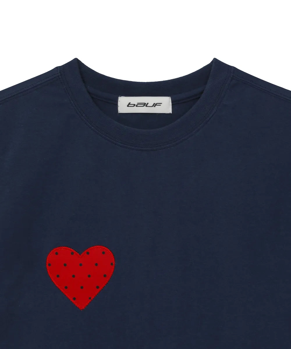 BAUF ANGEL WING SLIM FIT T-SHIRT (NAVY)