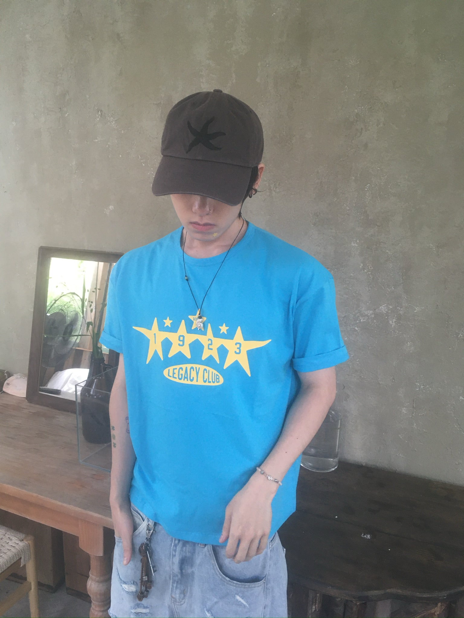 1923 star tee (ocean)