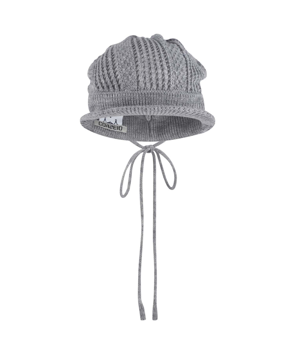 ✪【𝘱𝘳𝘦-𝘰𝘳𝘥𝘦𝘳】coyseio coy visor crochet beanie (2 color)