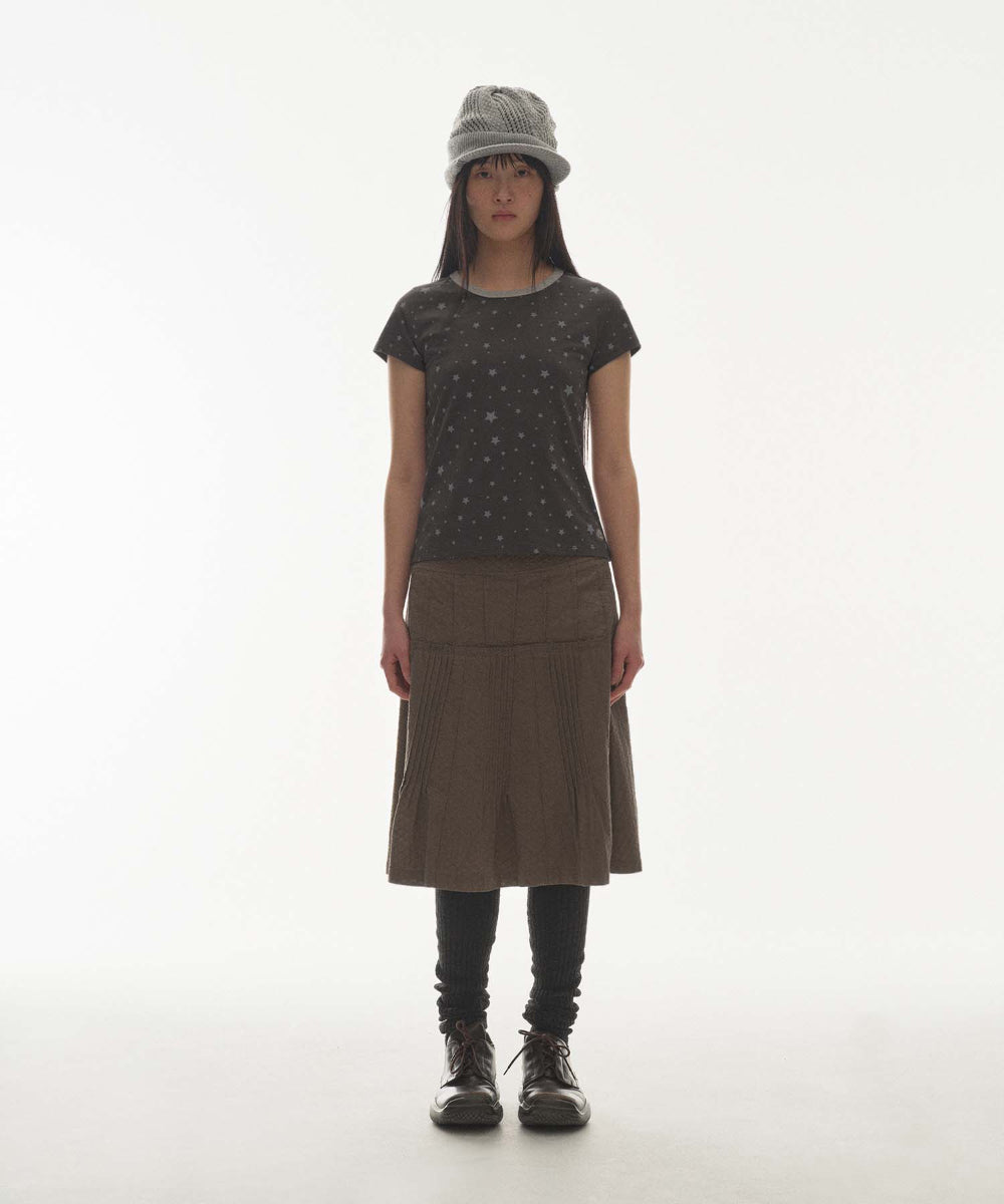 ✪【𝘱𝘳𝘦-𝘰𝘳𝘥𝘦𝘳】coyseio milky star t-shirt (2 color)