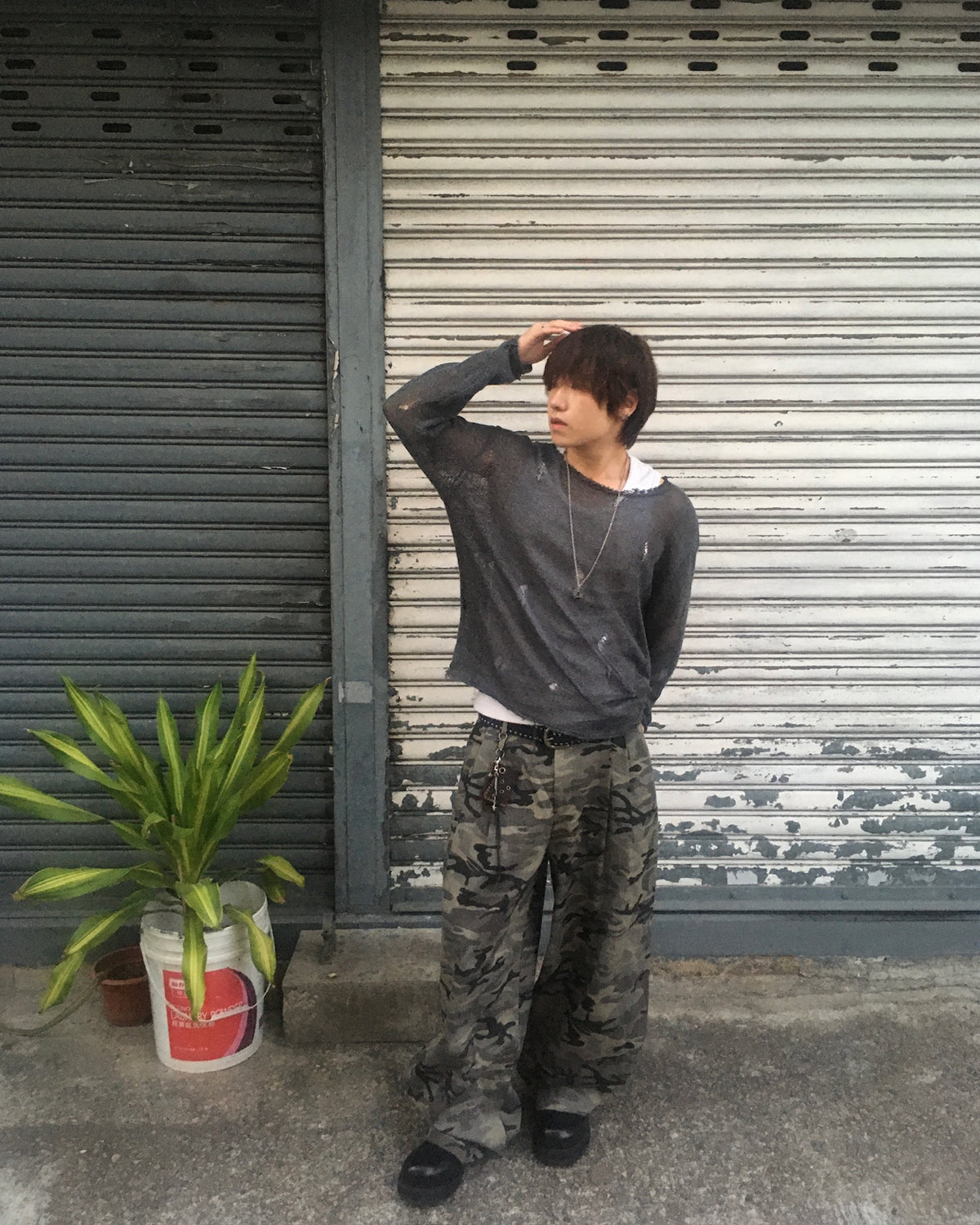 camo baggy pants (men wear)