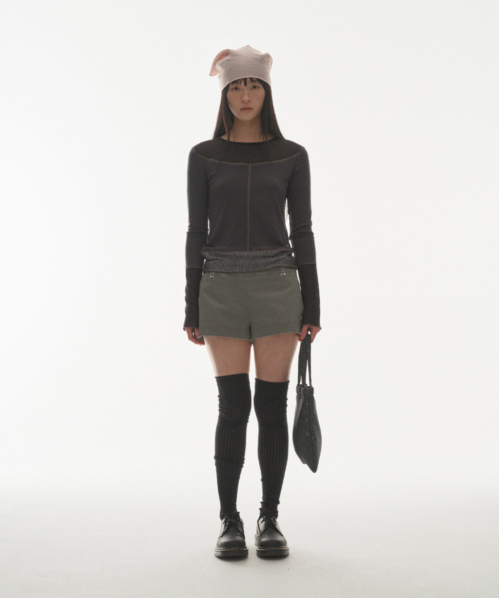 ✪【𝘱𝘳𝘦-𝘰𝘳𝘥𝘦𝘳】coyseio net stitch longsleeves (black)
