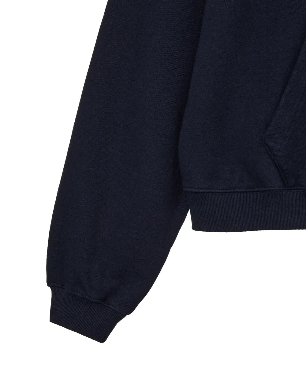 AEAE WEB LOGO LOOSED HOODIE (NAVY)
