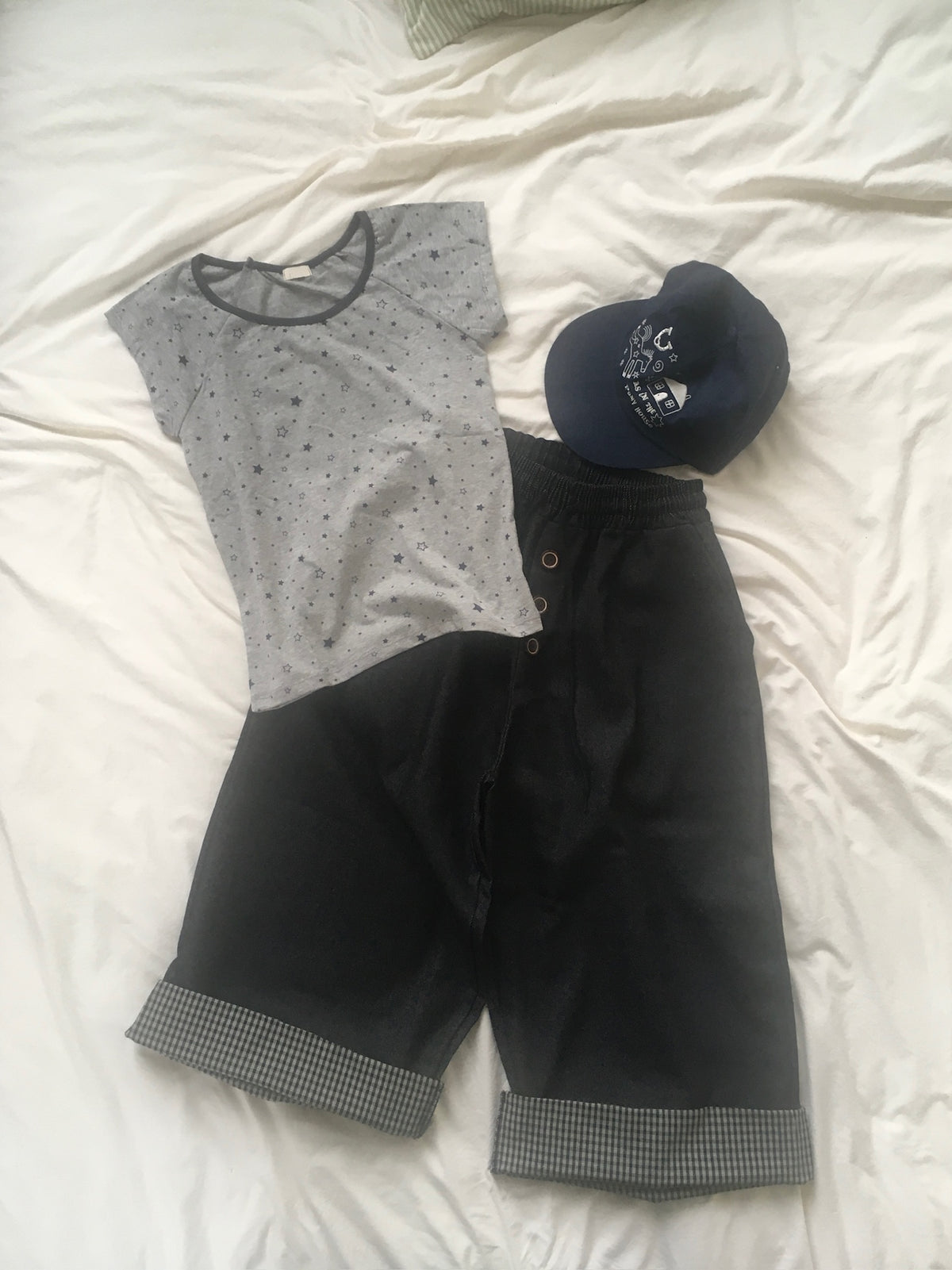 star dot tee (grey)